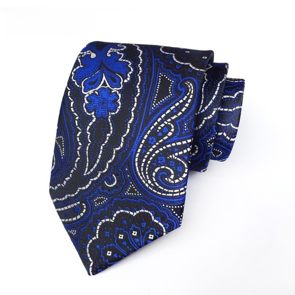 Men'S Formal Wear Accessories - Luxury Paisley Floral Neck Ties Jacquard