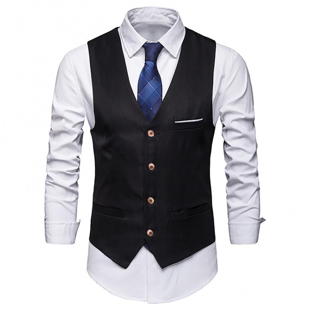 Men'S Formal Wear For A Wedding - Dress Vests For Men Slim Fits