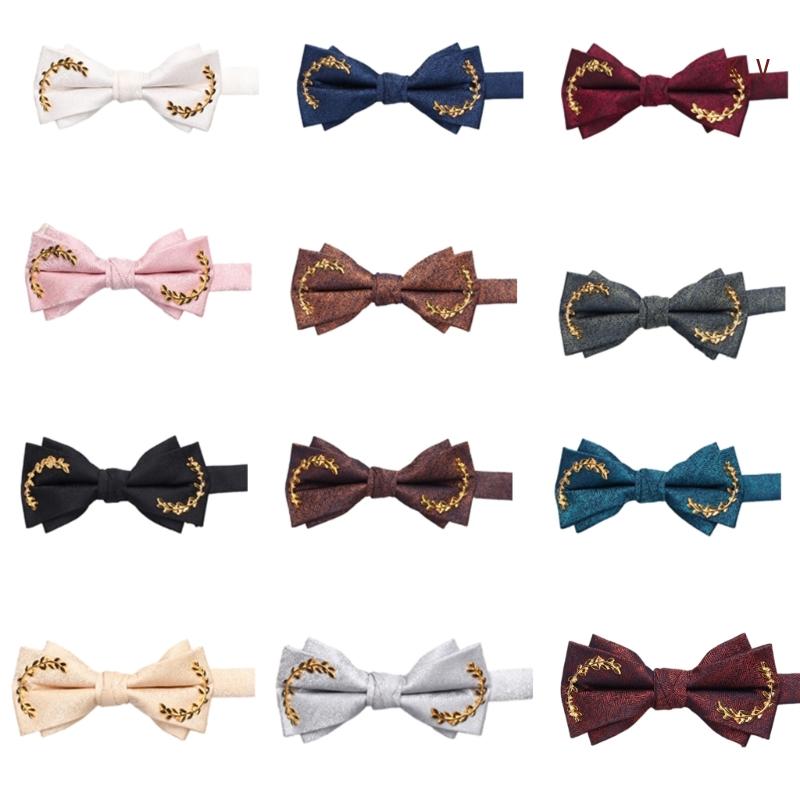 Men'S Formal Wear Accessories - Gentleman's BowTie Wheat-ear Perfect for Formal