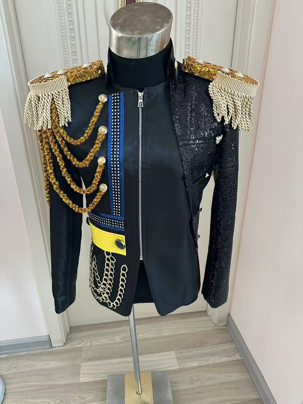 New Men Tassel Royal Jacket We - Men'S Formal Wear For A Wedding review and price