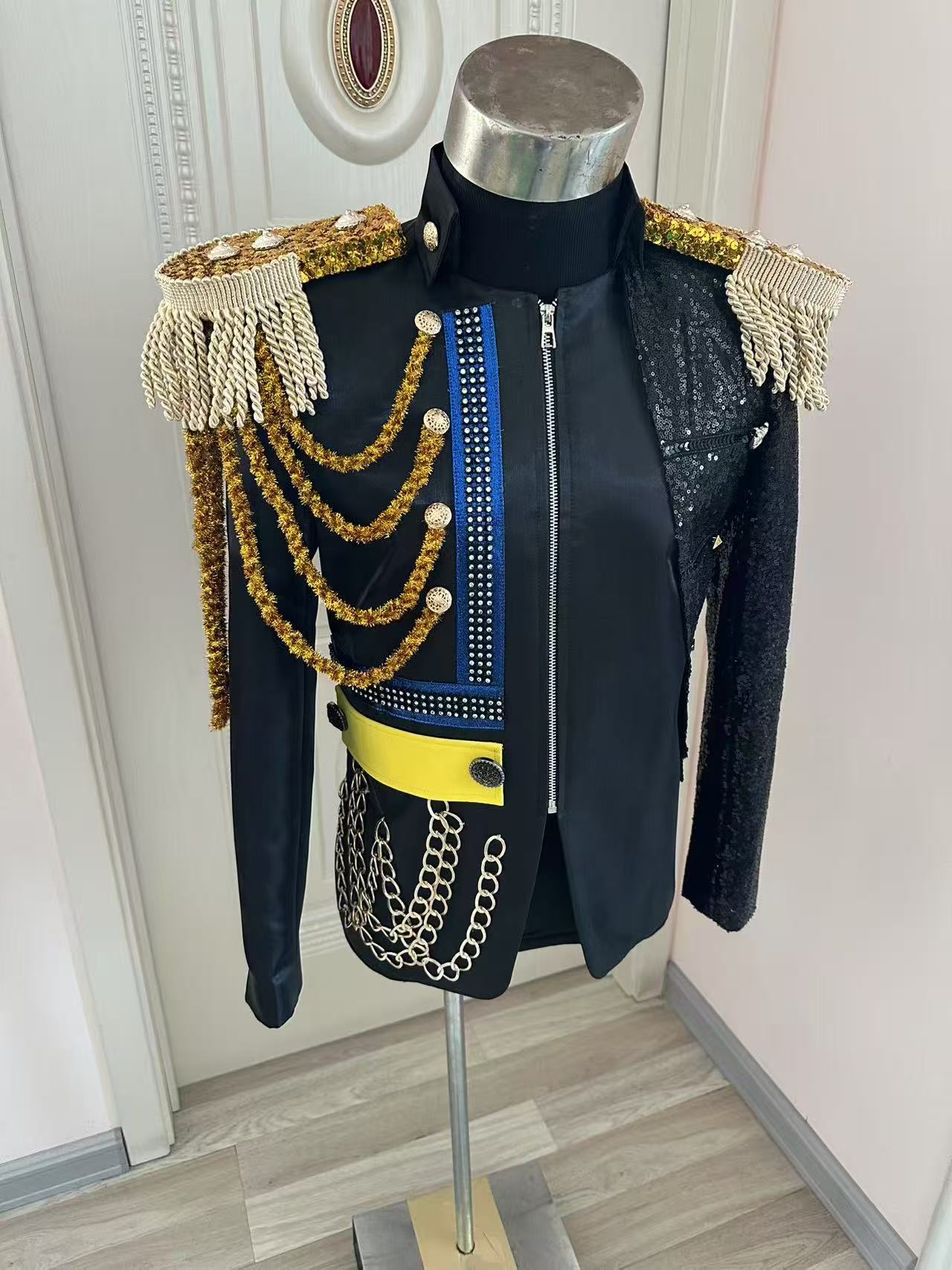 New Men Tassel Royal Jacket We - Men'S Formal Wear For A Wedding review and price
