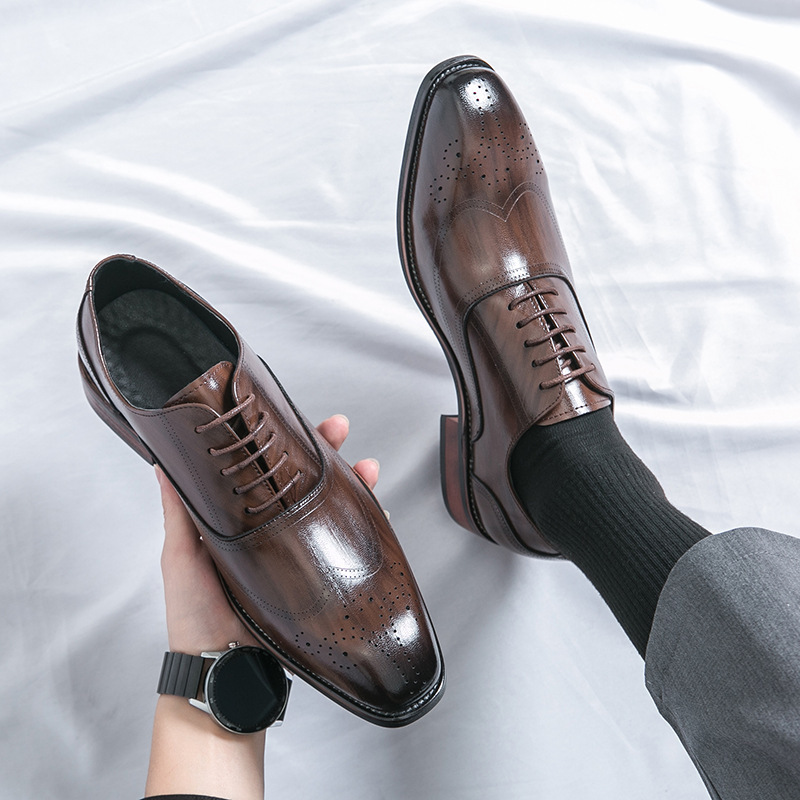 Classic Italy Pointed Toe Leat - Men'S Luxury Formal Wear review and price