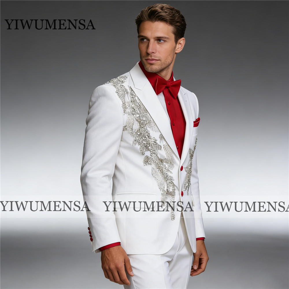 Exclusive Men's Suit For Weddi - Men Formal Wear With Blazer review and price