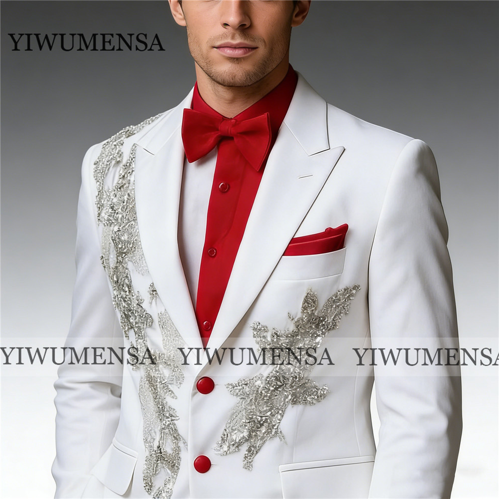 Exclusive Men's Suit For Weddi - Men Formal Wear With Blazer review and price