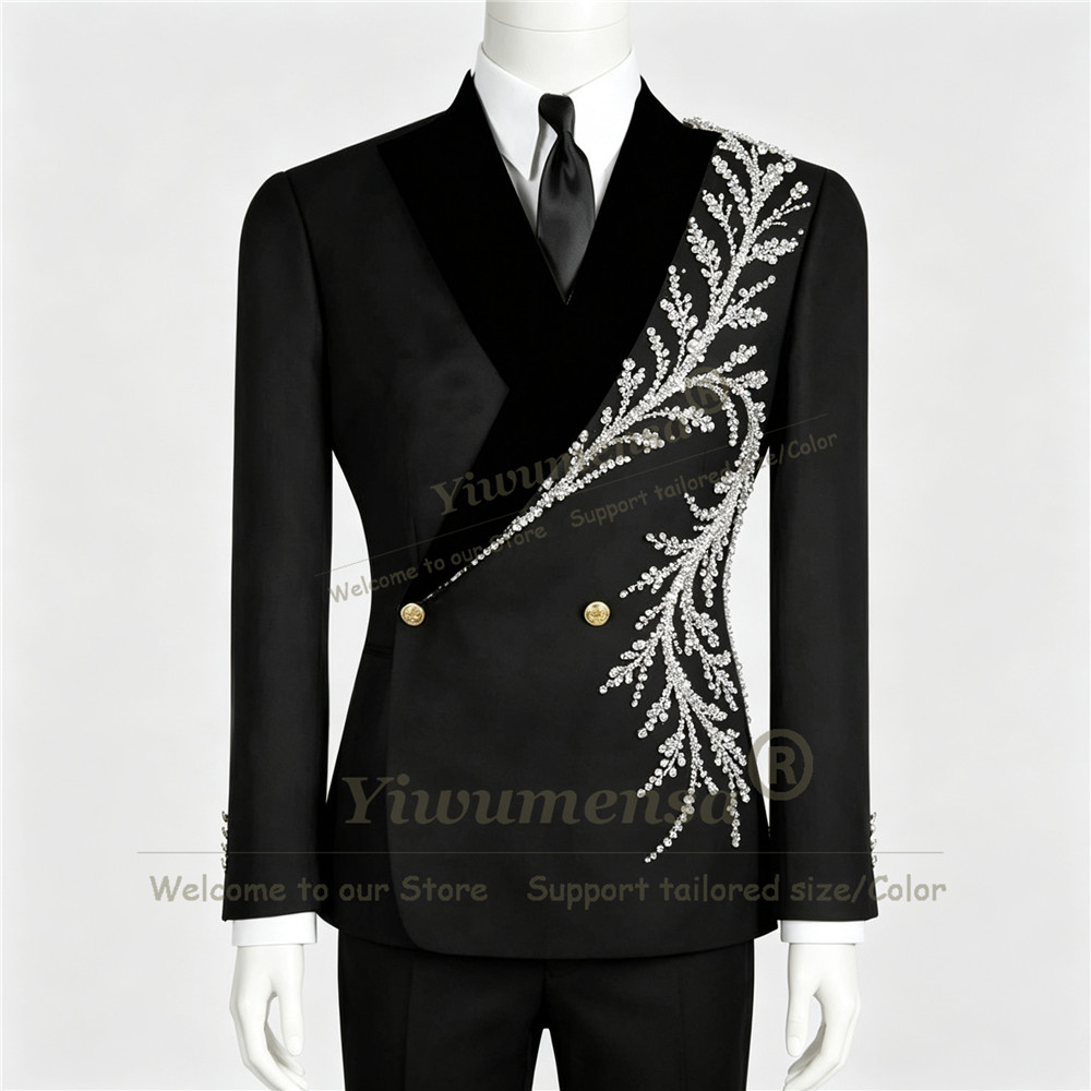 Exclusive Diamond Beaded Suits - Men Formal Wear Fashion review and price