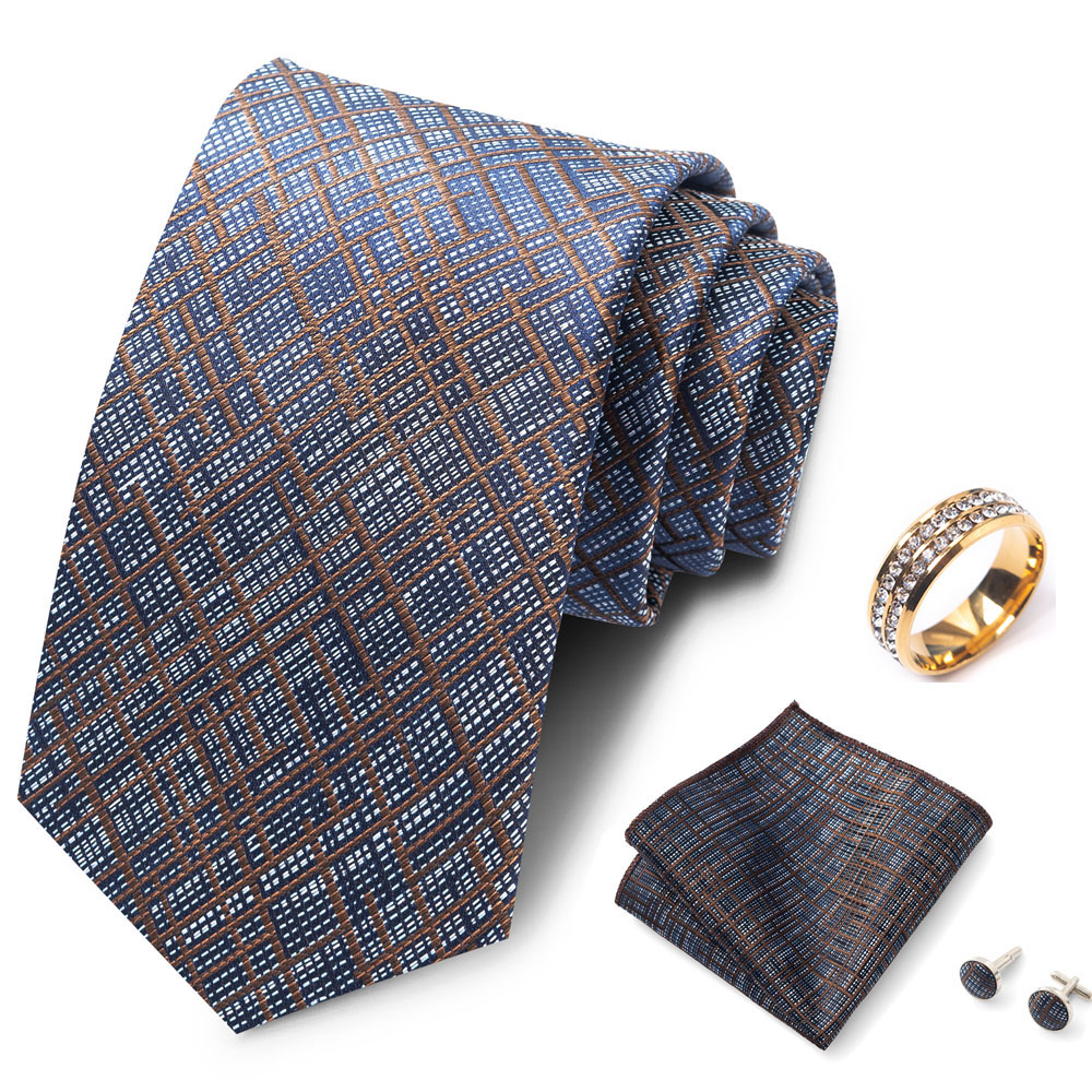 Striped Men's Tie Set, Stylish - Men'S Formal Wear For A Wedding review and price