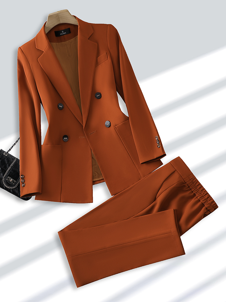 Fashion Ladies Pant Suit Forma - Men Formal Wear With Blazer review and price