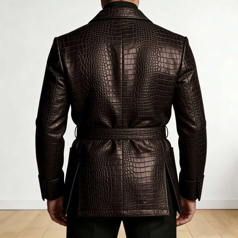  Men's Crocodile Pattern Leat - Men Formal Wear With Blazer review and price