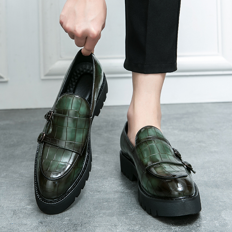 Brand Fashionable Casual Leath - Men Formal Wear Fashion review and price