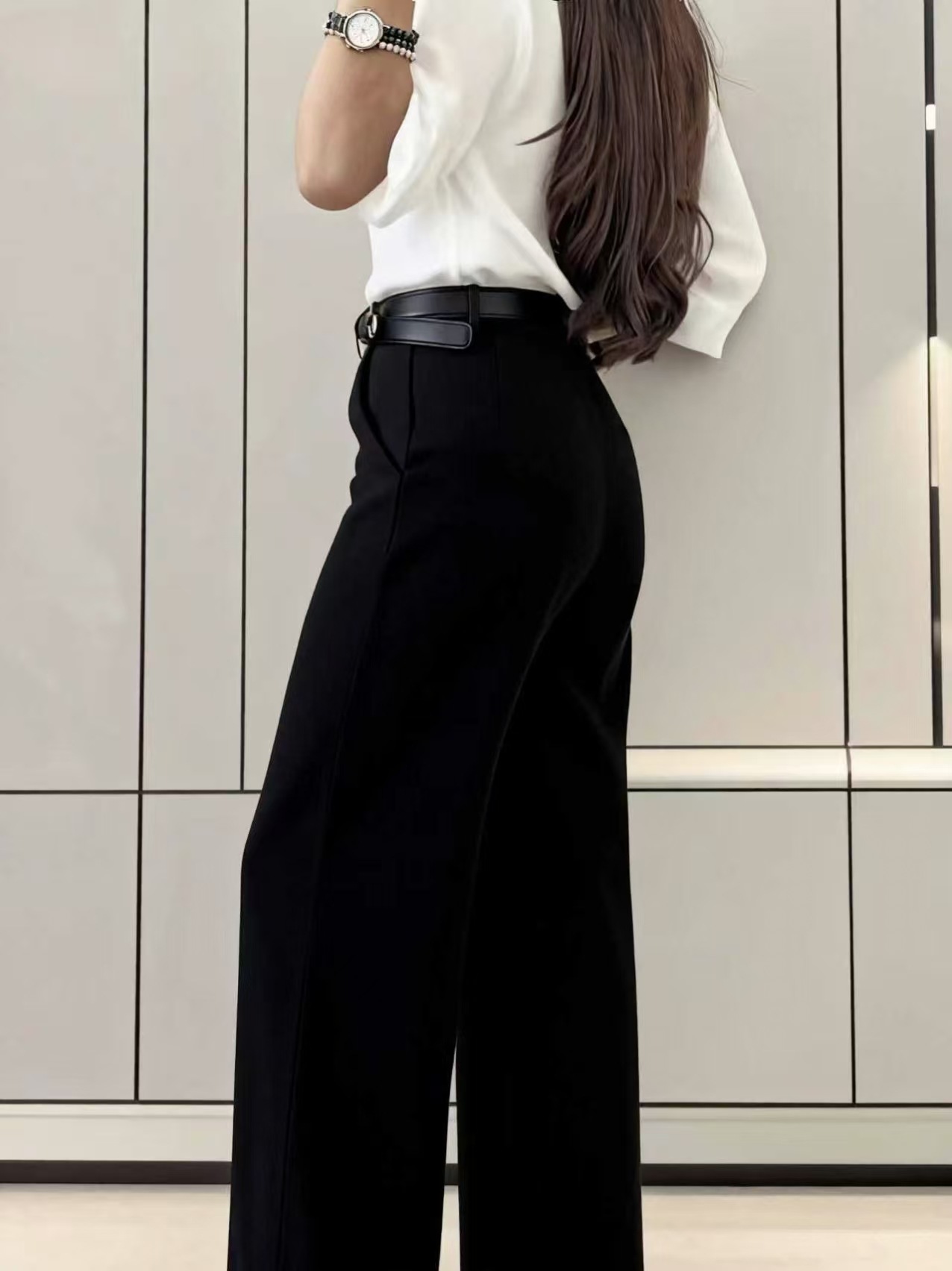 High Rise Front Dart Pleated P - Dress Pant Flat Front review and price