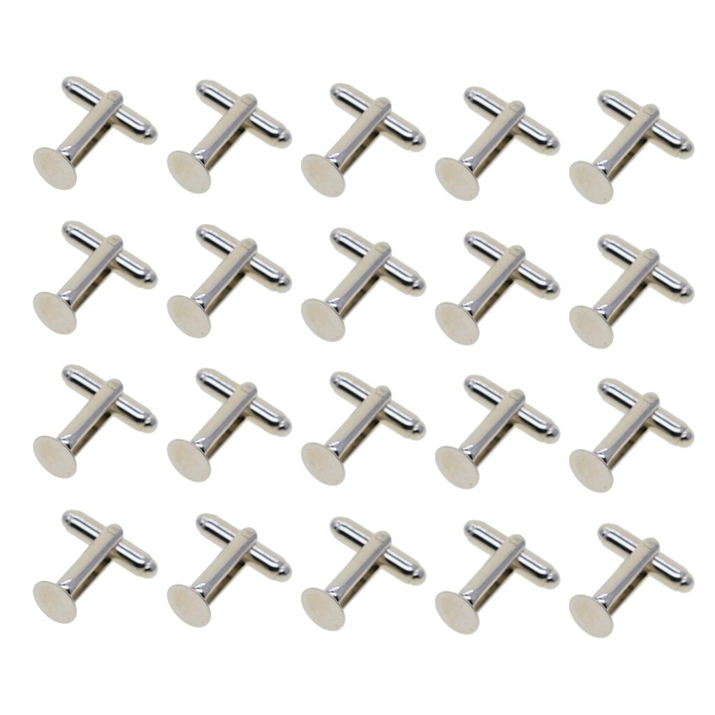 20Pc Silver Plate Cuff Links 8 - Cufflinks Silver Set review and price