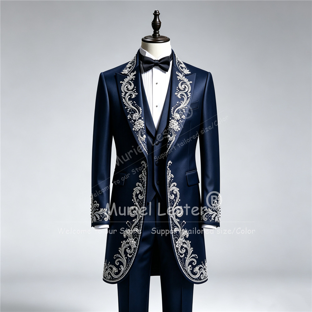Luxury Man Wedding Tuxedo Suit - Men Formal Wear With Blazer review and price